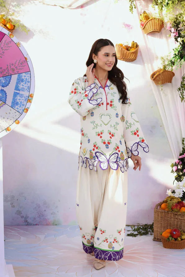 Floral white