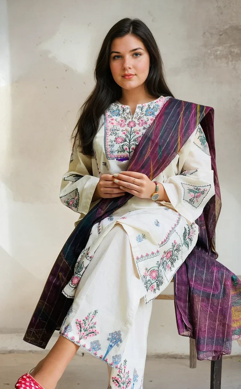 Naz Embroidered 2pc