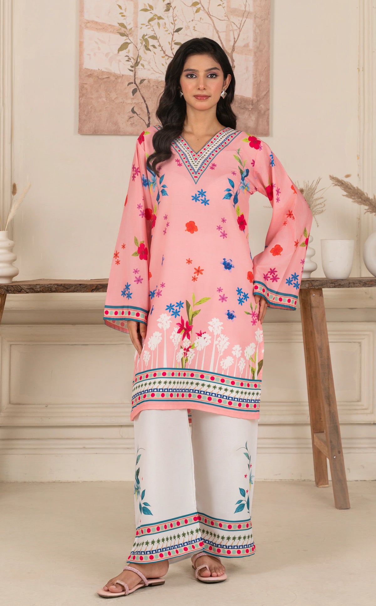 Pinky floral