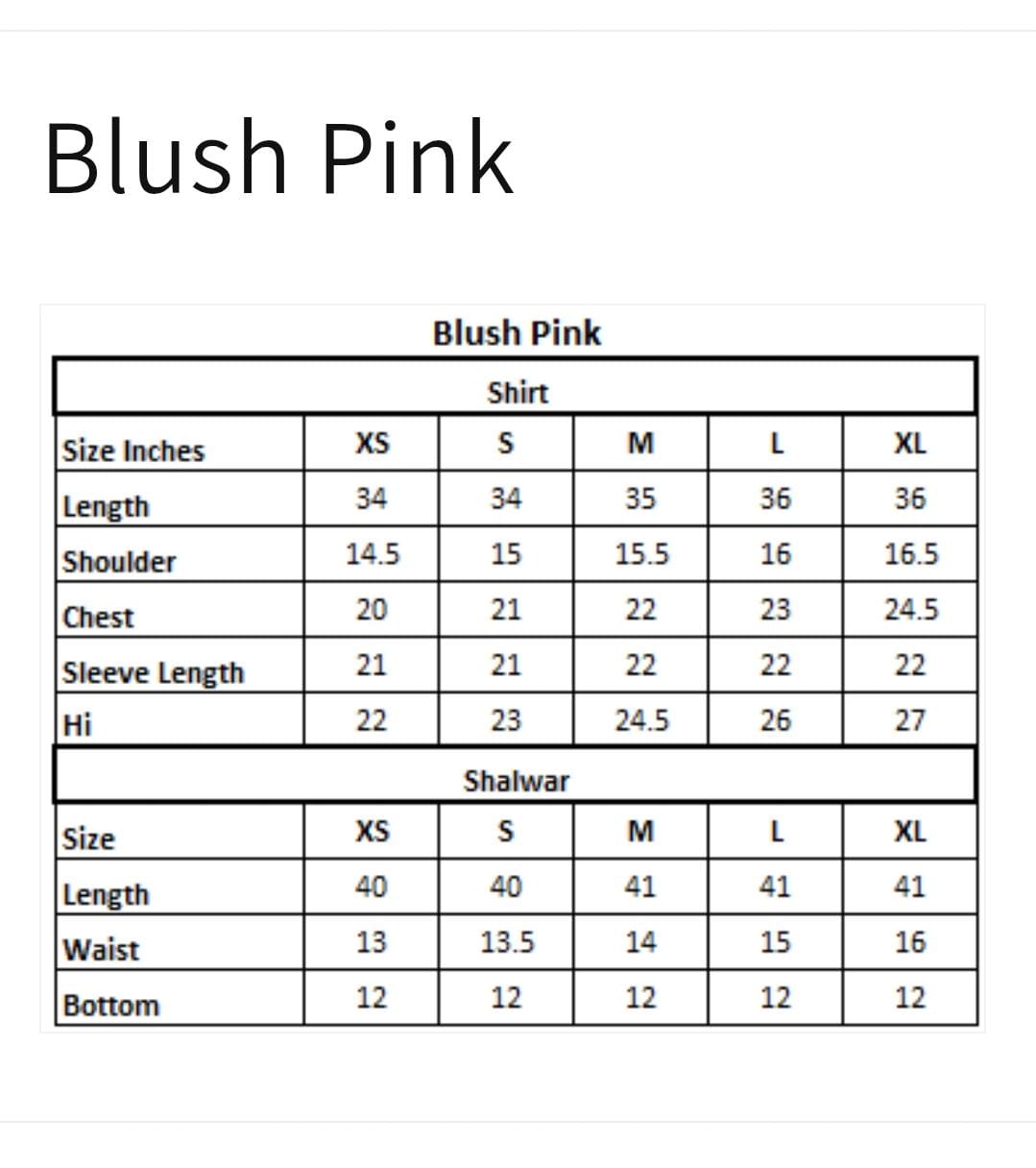 Blush Pink 2PC