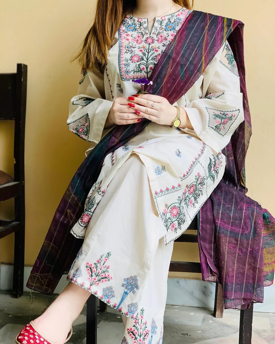 Naz Embroidered 2pc