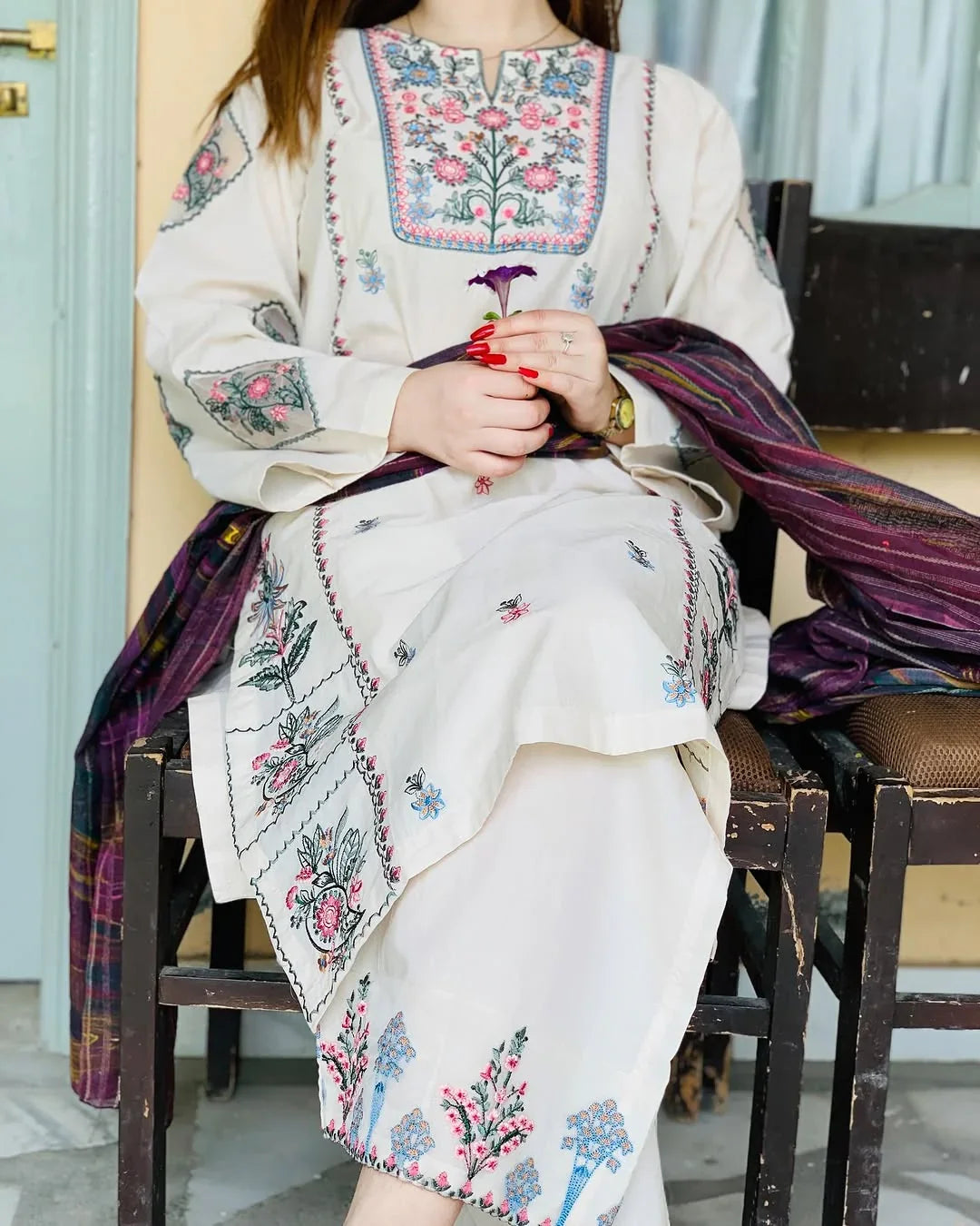 Naz Embroidered 2pc